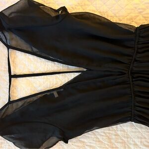 Charlotte Russe Black Romper